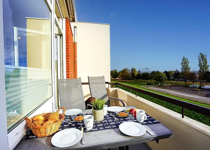 Апартаменты Am Meer, Whg 77 Грёмиц